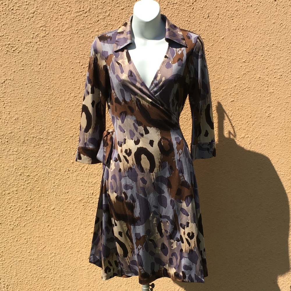 Diane Von Furstenberg Silk Wrap Dress